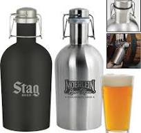 Portland Stainless Steel Beer Growler Jug (64 Oz.)
