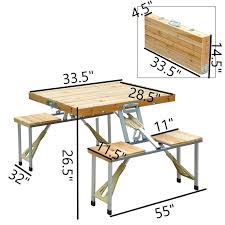 Corby Folding Picnic Table In 2020 Folding Picnic Table Foldable Picnic Table Picnic Table
