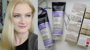 Expert Review: John Frieda Sheer Blonde® Colour Renew Tone-Correcting  Shampoo