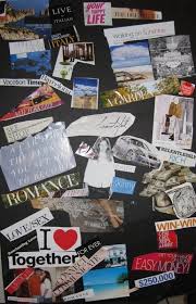 A Dreams Come True Vision Board Vision Board Examples Dream Vision Board Vision Board Party