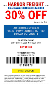 Maybe you would like to learn more about one of these? 30 Off Items Under 10 This Weekend Harborfreight