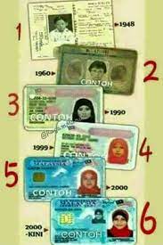 Kategori kad pengenalan dahulu* jumlah balu/duda jumlah anak no. Oh Malaysia Ku Ini Contoh Jenis Jenis Kad Pengenalan Di Facebook