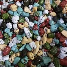 Sama seperti batu krikil kacang, jenis batu taman ini juga berasal dari sungai. Coklat Batu Kerikil Shopee Indonesia