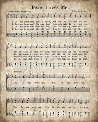 Jesus Loves Me Printable Vintage Hymn Sheet Music Print Etsy Hymn Sheet Music Sheet Music Music Print