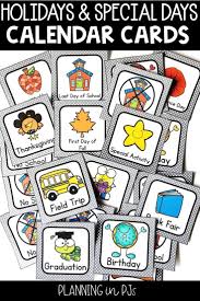 Calendar Cards Holidays And Special Days In 2020 School Calendar 100 Days Of School School Events