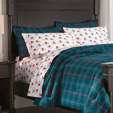 Flannel reversible duvet cover set by delanna 100 cotton 1 duvet cover 86 x 86 and 2. Flannel Deer Red Plaid Green Materialthings2 Winter Gold Black Teresa S Flannel Quilt Quilt Handmade Home Living Blankets Throws