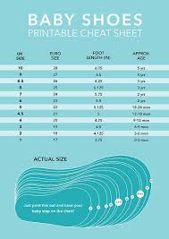 15 Credible Infant Shoes Size Chart