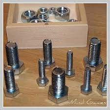 Babygirl S Nuts And Bolts Mind Games Fine Motor Busy Boxes Preschool Fine Motor