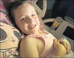 She told us she liked her toes, but has just got