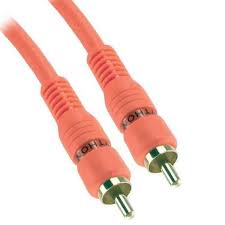 6ft Rca Rca Spdif Digital Cable By Steren 3 47 S Pdif Digital Audio Cable S Pdif Digital Audio Cables Prov Digital Cable Electronic Cables Digital Audio