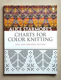 charts for color knitting new and expanded edition alice