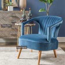 Check Out Our Pearson Accent Chair Blue Velvet Dining Chairs Accent Chairs Chair