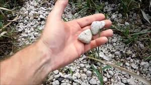 Pumice-Stone collecting for Pizza Oven Roman Concrete Mix - YouTube