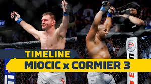 Stipe miocic and daniel cormier will clash for the third time in the ufc 252 main event saturday night. Ufc 252 Timeline Stipe Miocic Vs Daniel Cormier 3 Mma Fighting Youtube