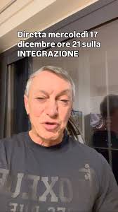 Non perdetevi la diretta di mercoledì 17 dicembre alle ore 21 su Instagram.  Parlerò di integrazione specifica personalizzata e cercherò di rispondere  alle vostre domande. #antiaging #coerenza ...