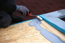 Erste Schicht Aufbringen Dach Carports Flachdach