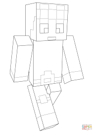 Minecraft Dantdm Minecraft Coloring Pages Printable Coloring Pages Abstract Coloring Pages
