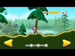 игра маша и медведь подготовка к школе играть онлайн бесплатно Masha I Medved Igry Gonki I Mashinki Dlya Detej Youtube