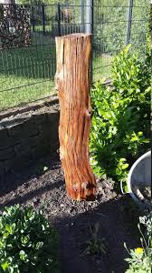 gartenspiess eichenstele stele gartenstele holz eiche gartenstelen eiche haus und garten