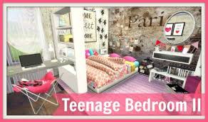 Dinha Gamer Teenage Bedroom Ii Sims 4 Downloads Sims 4 Bedroom Sims 4 Sims 4 Loft