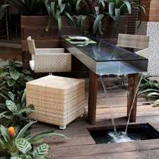 Wonderful Outdoor Dining Table With Waterfall Design Idee Giardino Bambini Idee Giardino Decorazioni Esterne