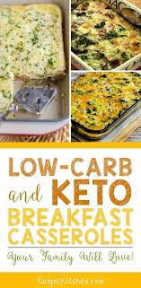 Low Carb And Keto Breakfast Casseroles Your Family Will Love Kalyn S Kitchen Breakfast Recipes Casserole Keto Breakfast Breakfast Casserole