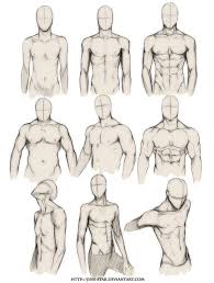 Drawing Anime Male Body How To Draw The Human Body Study Male Body Types Comic Manga Comic Drawing Art Reference Poses Male Body Drawing