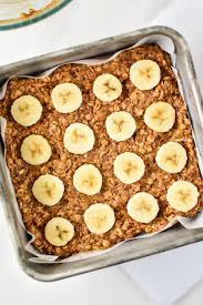 Pour the dry ingredients into the wet ones and stir until they come together. Peanut Butter Banana Oatmeal Breakfast Bars Project Meal Plan