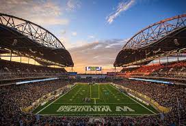 Half of the stadium contains a basement for football operations, locker rooms for blue bombers, bisons, visiting teams and amateur athletes plus a commissary. Investors Group Field Stadium Drainage System Canada Heidelbergcement Group
