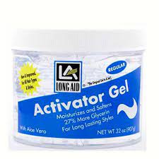 Hawaiian silky gel activator review | natural hair. Long Aid Curl Activator Gel With Aloe Vera Regular 32oz