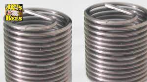 If wood screws are overtightened, the threads can tear out the. Fixing Stripped Threads With Helicoils How To Install Thread Inserts Youtube