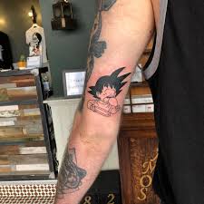 Tattoo artist steve butcher's dragon ball z stomach tattoo is epic, one of the best scenes from dragon ball z! 10 Best Dragon Ball Tattoos Bored Panda