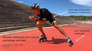 Inline Skating Training Anywhere Anytime Youtube Inline Skating Exercise Inline