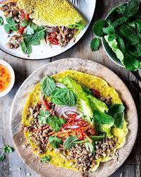 Thin And Crispy Vietnamese Turmeric And Coconut Crepes By Thehungrycooknz Quick Easy Recipe The Feedfeed Recipe Asian Recipes Recipes Cooking