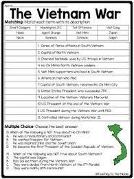 Causes and effects of the vietnam war diy infographic worksheet. Vietnam War Reading Comprehension Worksheet U S History Communism Dbq Aweso Reading Comprehension Worksheets Reading Comprehension Comprehension Worksheets