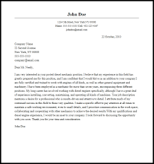 Professional Diesel Mechanic Cover Letter Sample Writing Guide Resume Now