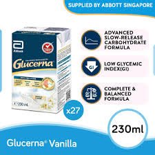 Glucerna triple care is an example of such a product that is available for purchase. Bundle Of 27 Glucerna Triple Care Liquid Ready To Drink Vanilla 230ml Shopee Singapore