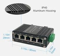 Amazon.com: Mini 5-Port Ethernet Switch Hardened Industrial ...