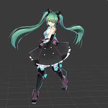む ぶさんのツイート この前のミクさんにマジミラ服あわせてみる https t co 06fisidse1 character modeling character design 3d character