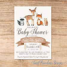 Boy Baby Shower Invitation Woodland Animals Invitation Etsy Woodland Animal Baby Shower Invitations Deer Baby Shower Invitations Woodland Baby Shower Invitations