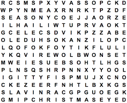 One of many ways to tease our brain is by playing puzzle quizzes. Winter 2 Large Print Word Search Puzzle