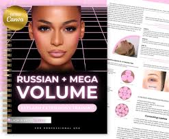 Volume Lashes Manual Spanish