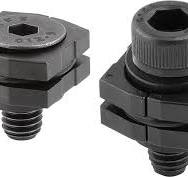 Wedge clamps, steel, with wedge faces | norelem