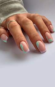 You can even add floral designs to make your french tips look beautiful. 25 Cute Coloured French Tip Nail Ideas Lilac And Mint French Tips