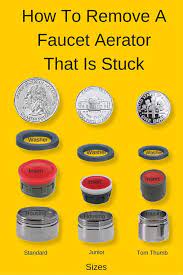 If you've got a faucet with an aerator, it's essential to know how to remove a stuck aerator. How To Remove A Faucet Aerator That Is Stuck Faucet Aerator Aerator Faucet