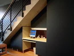 The under stairs space usually is left empty and doesn't serve anything, but now you can transform that negative space into a useful and functional under stairs home office. Top 70 Best Under Stairs Ideas Storage Designs