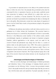 So what the voters should do? Federal System Of Government In Malaysia