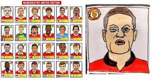 Learn how to draw logo Manchester United Ask Panini Cheapskates To Stop Selling Drawings Of Players Oxford Mail
