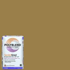 custom building products polyblend 45 summer wheat 25 lb sanded grout