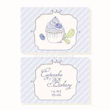 Premium cards printed on a variety of high quality paper types. Hand Drawn Blueberry Cupcake Business Cards Stock Vector Illustration Of Design Background 55034773